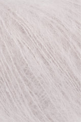 Lang Yarns Mohair Luxe Lamé – 25g / 175m – Silver - Rose (0209) – detail