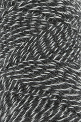 Lang Yarns Jawoll Yarn, 190m / 50g – Anhtracite/Ecru Mouliné (0137), yarn texture