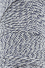 Lang Yarns Jawoll Yarn, 190m / 50g – Blue/Light Grey Mouliné (0151), yarn texture