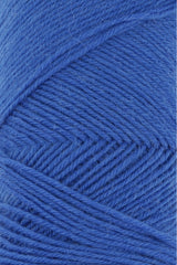 Lang Yarns Jawoll Yarn, 190m / 50g – Persian Blue (0210), yarn texture