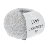 Lang Yarns Cashmere Lace – 25g / 165m – Light Grey Mélange (0023)