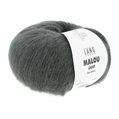 Lang Yarns Malou Light – 50g / 190m – Coal (0170)