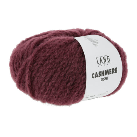 Lang Yarns Cashmere Light – 25g / 85m – Dark Red (0063)