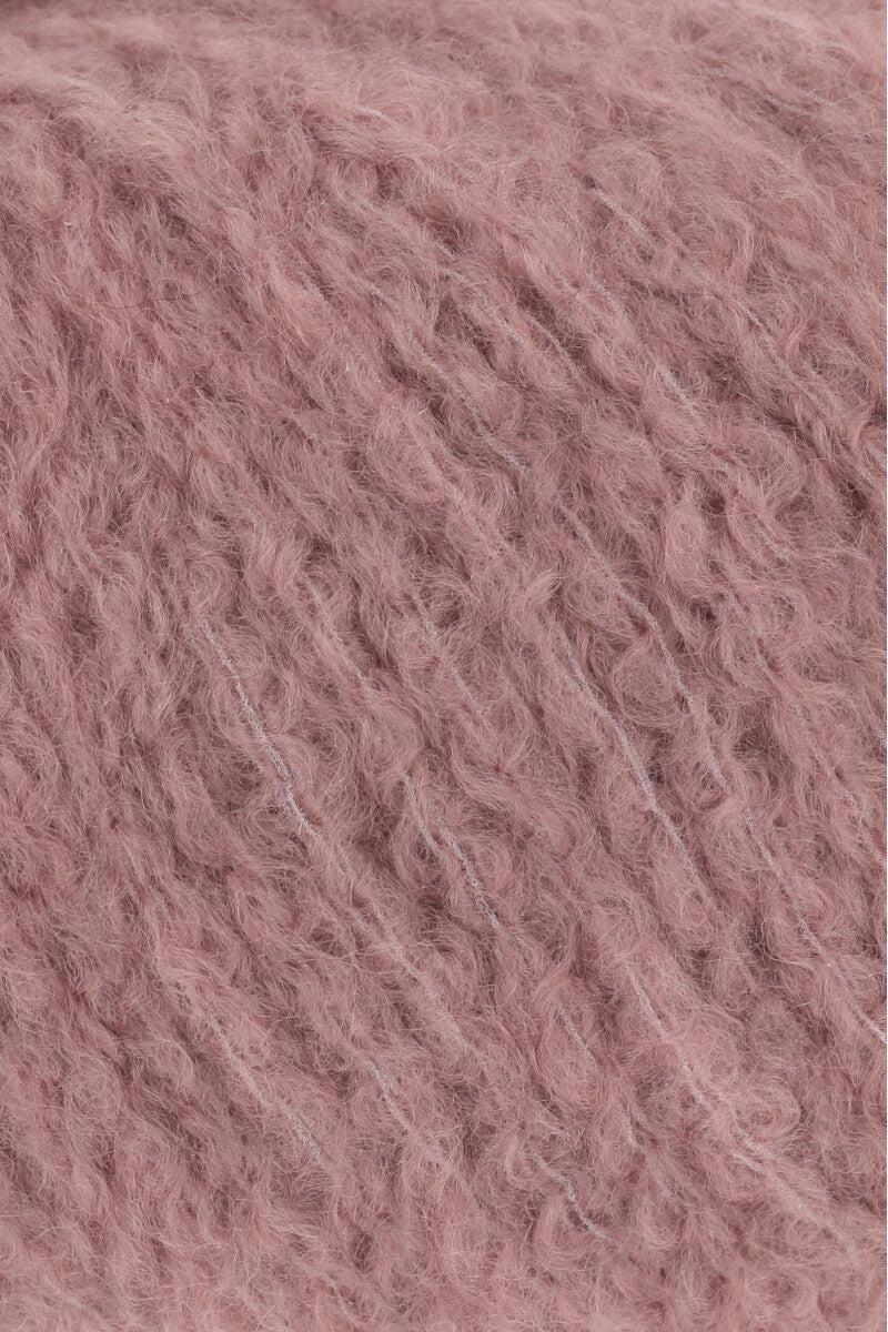 Lang Yarns Cashmere Light – 25g / 85m – Light Dusky Pink (0148) – detail