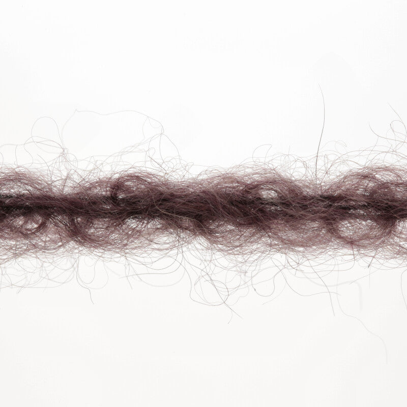 Lang Yarns Cashmere Light – 25g / 85m – Brownred (0161) – yarn texture