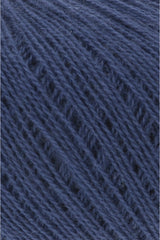 Lang Yarns Cashmere Extra Lace – 25g / 320m – Blue Marine (0035) – detail