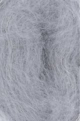 Lang Yarns Lace Yarn, 310m / 25g – Silver (0023), yarn texture