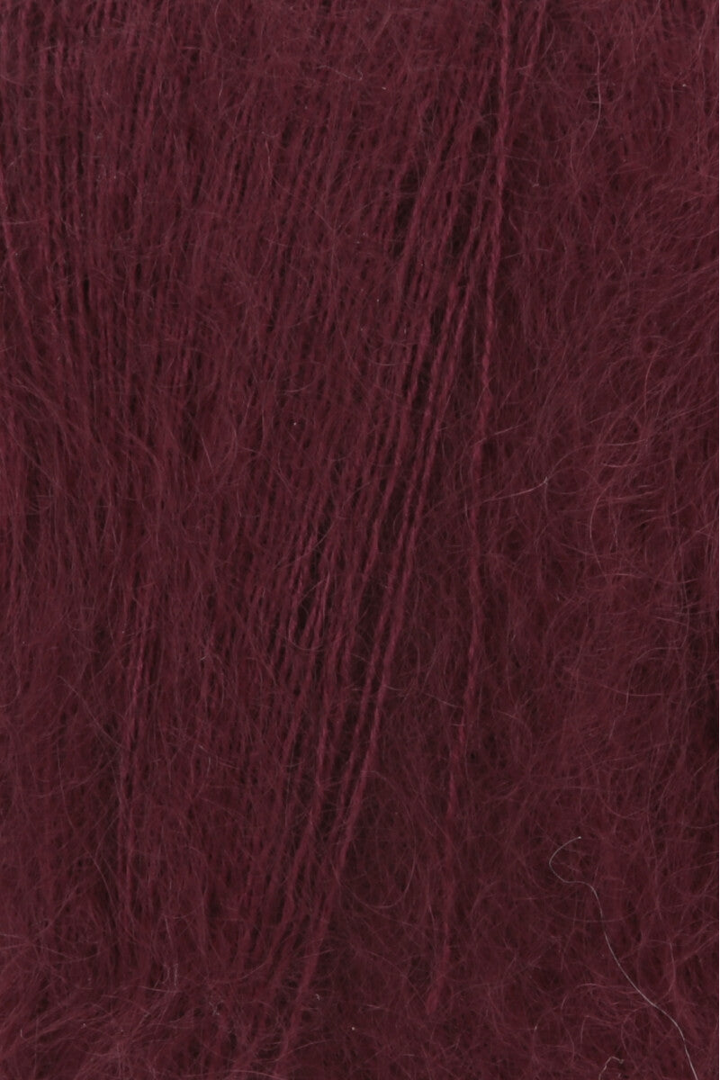 Lang Yarns Lace Yarn, 310m / 25g – Burgundy (0062), yarn texture