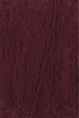 Lang Yarns Lace Yarn, 310m / 25g – Burgundy (0062), yarn texture