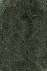 Lang Yarns Lace Yarn, 310m / 25g – Olive (0098), yarn texture