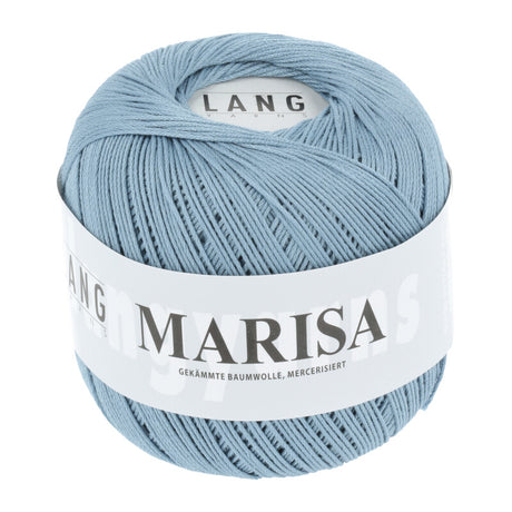 Lang Yarns Marisa – 100% Egyptian cotton yarn, 50g/210m – Light Blue (0021)