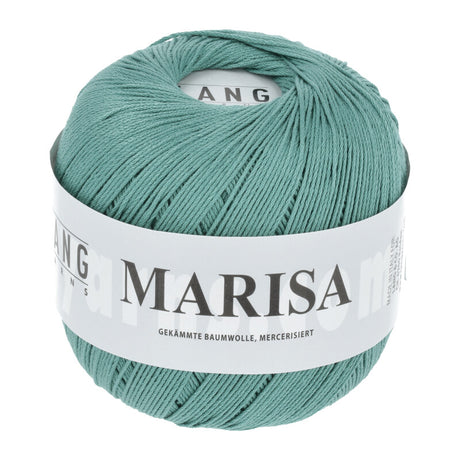 Lang Yarns Marisa – 100% Egyptian cotton yarn, 50g/210m – Petrol (0088)