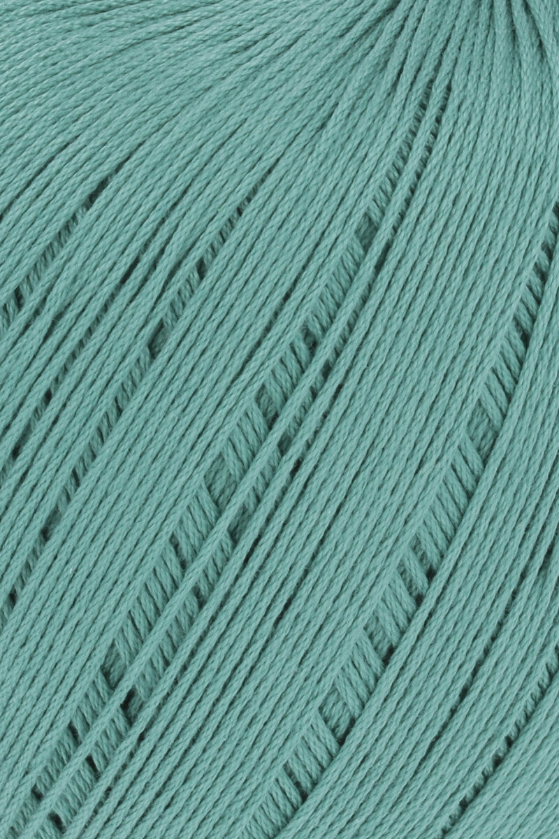 Lang Yarns Marisa – 100% Egyptian cotton yarn, 50g/210m – Petrol (0088) – detail
