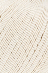 Lang Yarns Marisa – 100% Egyptian cotton yarn, 50g/210m – Panna (0094) – detail