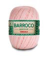 Hand holding Circulo Barroco Maxcolor Cotton Yarn skein.
