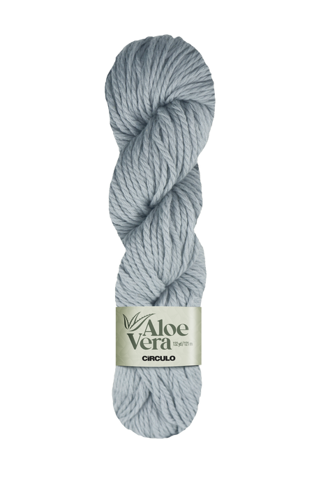 Circulo Aloe Vera Yarn 121m / 100g in grey color
