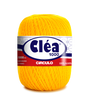 Circulo Clea 100% Cotton Yarn, 1000m/151 gr - Yellow ball of yarn with Cleá label on a white background