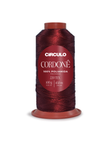 Circulo Cordone 100% Polyamide Crochet Yarn, 450 m / 100 g - Circulo Cordoné spool of thread on a white background