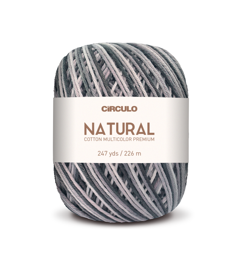 Círculo Barroco Multicolor Premium 4/6 – Fil de coton brésilien (226m / 200g)