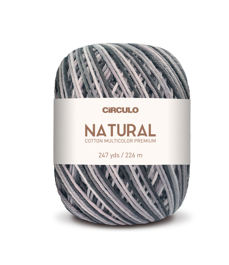 Círculo Barroco Multicolor Premium 4/6 – Fio de algodão brasileiro (226m / 200g)
