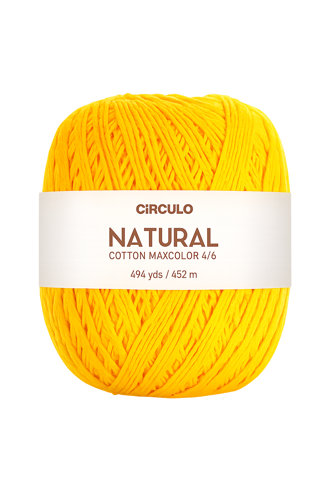 Circulo Natural Cotton Maxcolor (Barroco) 6 – Garn aus 100 % Baumwolle, 452 m / 400 g