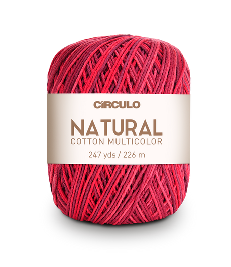 Círculo Natural Cotton Multicolor 4/6 – Filato di cotone (226 m / 200 g)