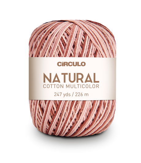 Círculo Natural Cotton Multicolor 4/6 – Filato di cotone (226 m / 200 g)