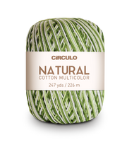 Círculo Natural Cotton Multicolor 4/6 – Fil de coton (226 m / 200 g)