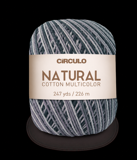 Círculo Natural Cotton Multicolor 4/6 – Filato di cotone (226 m / 200 g)