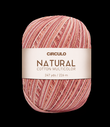 Círculo Natural Cotton Multicolor 4/6 – Filato di cotone (226 m / 200 g)