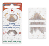 Pony Sharps Needles – Golden Eye, No. 3/9