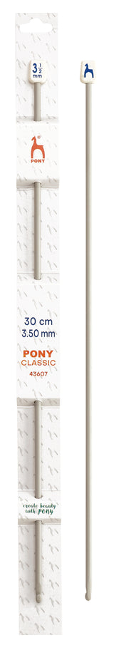 Pony Classic Aluminium Tunisian Crochet Hooks – 30 cm, 3.50 mm