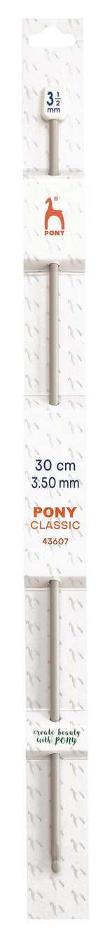 Pony Classic Aluminium Tunisian Crochet Hooks – 30 cm, 3.50 mm