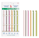 Pony Colour Anodised Aluminium Crochet Hooks – Assorted, Assorted