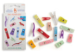 Pony Fabric Clips, Assorted