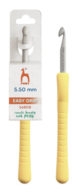 Pony Easy Grip Aluminium Crochet Hooks – 2 to 10 mm, 5.50 mm