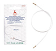 Pony Cables for Interchangeable Knitting Needles, 14 cm tips, 60 cm