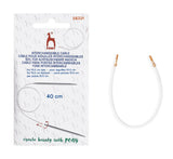 Pony Cables for Interchangeable Knitting Needles, 10.5 cm tips, 40 cm