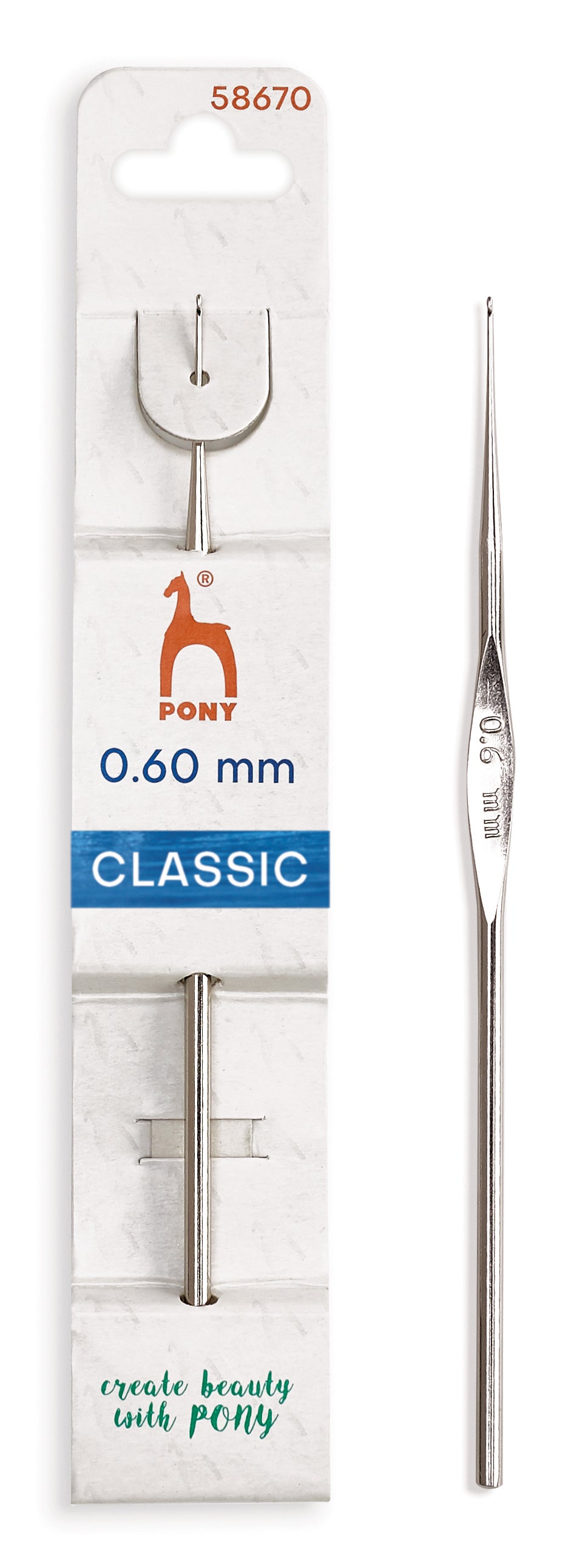 Pony crochets en acier – 12 cm