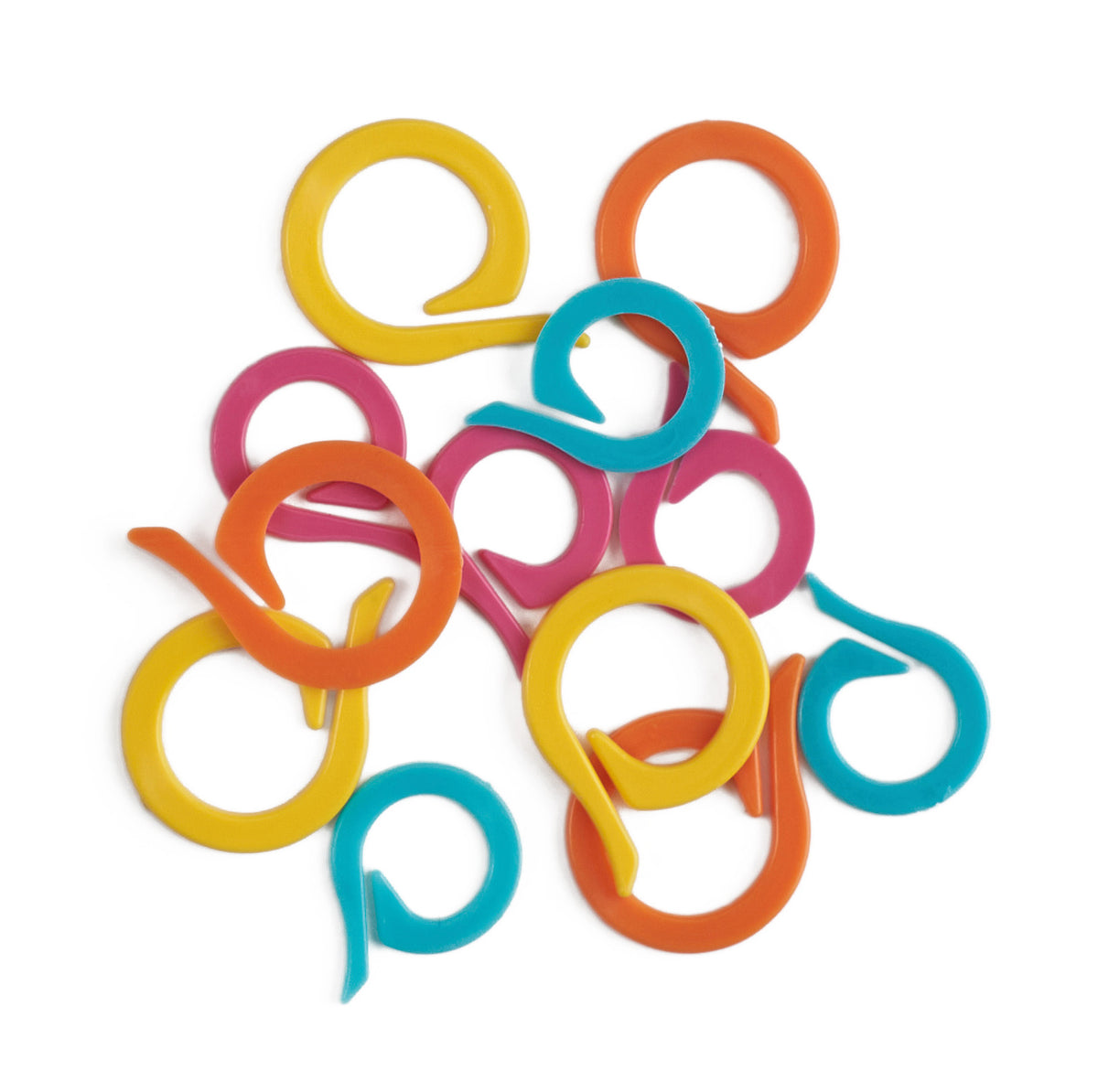 Pony Split Ring Stitch Markers – Assorted, Assorted – additional product view