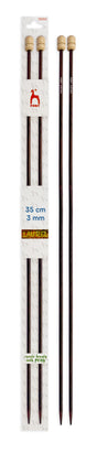 Pony Laurel Single Pointed Knitting Needles – 35 cm, 3.00 mm