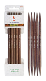 Pony Laurel Double Pointed Knitting Needles – 20 cm, 8.00 mm