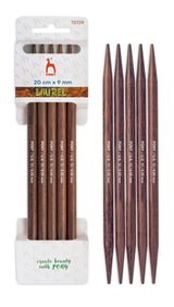Pony Laurel Double Pointed Knitting Needles – 20 cm, 9.00 mm