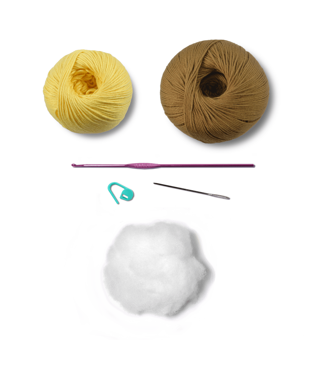 Circulo Amigurumi Crochet Kit - Lovey Blanket - All Included, Easy Instructions - Crochet Set for Intermediate - Animal Crochet Kit, Premium Amigurumi Yarn for Crocheting - Giraffe - Leo Hobby