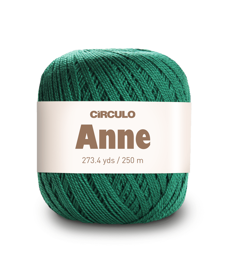 Circulo ANNE 100% Cotton Yarn – 250m/73g for Crochet and Knitting Projects - Leo Hobby
