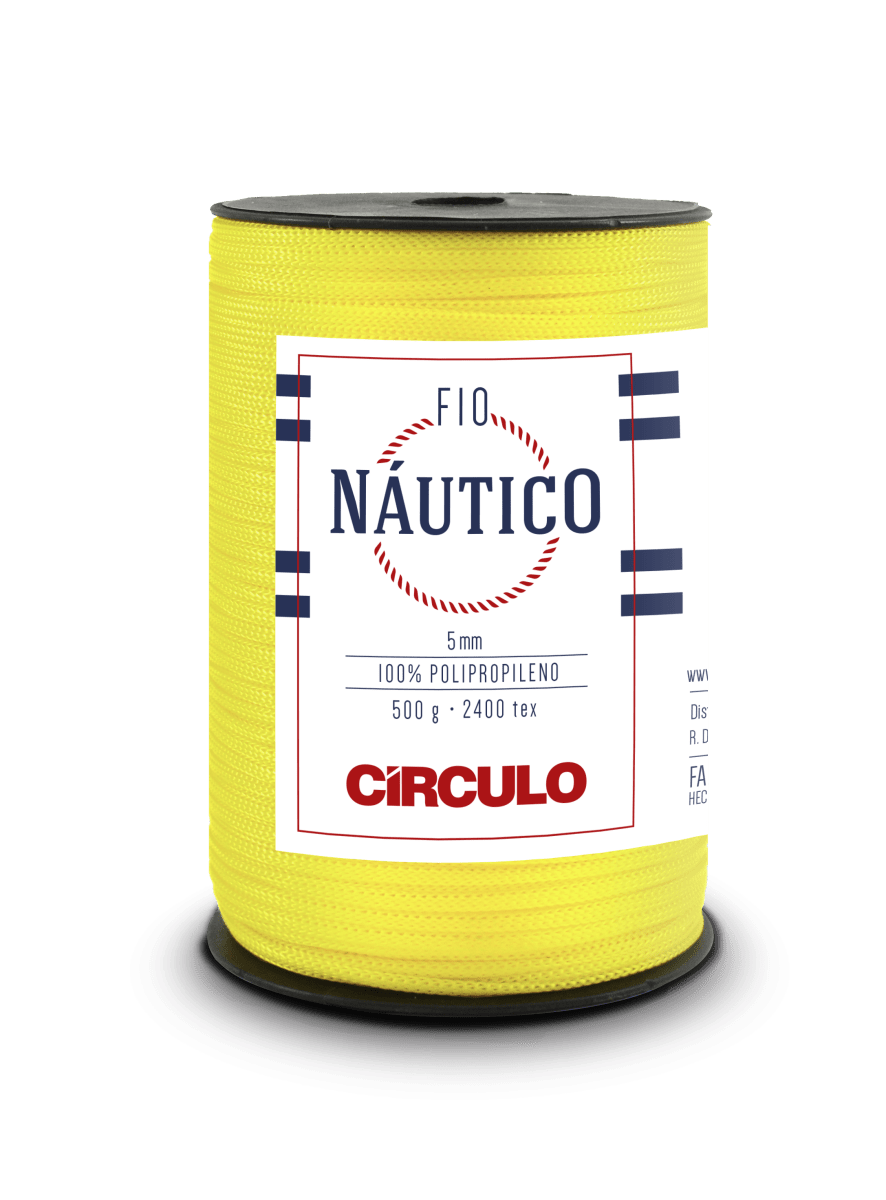 Circulo Fio Nautico 5mm Yarn for Crocheting 208m/500g - Leo Hobby