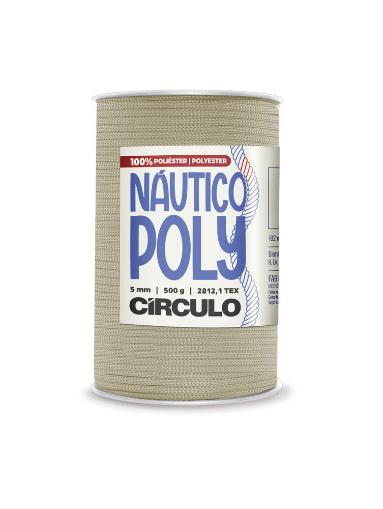 Circulo Fio Náutico Poly 5 mm – Premium Cord Yarn for Bags & Macramé - Leo Hobby