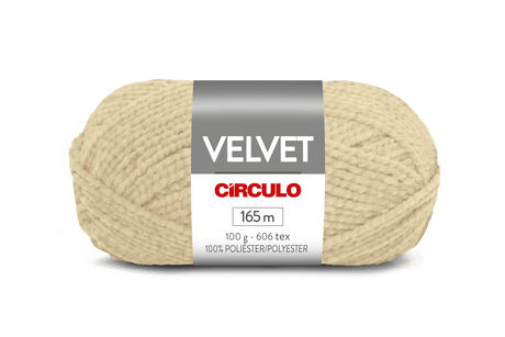 Círculo Velvet – Ultra - Soft Velvety Texture Yarn (100g) - Leo Hobby