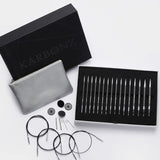 KnitPro Karbonz Interchangeable Needle Set (Box of Joy) – 13 cm 41630 - Leo Hobby