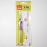 Precision punch needle tool and handy threader, Dimensions.